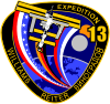 Patch ISS Expedition 13 cu Reiter.svg