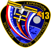 Reiter.svg bilan ISS Expedition 13 Patch