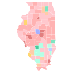 Results by county
Map legend
.mw-parser-output .legend{page-break-inside:avoid;break-inside:avoid-column}.mw-parser-output .legend-color{display:inline-block;min-width:1.25em;height:1.25em;line-height:1.25;margin:1px 0;text-align:center;border:1px solid black;background-color:transparent;color:black}.mw-parser-output .legend-text{}
Ryan--50-60%
Ryan--40-50%
Ryan--30-40%
Oberweis--30-40%
Rauschenberger--30-40%
Rauschenberger--40-50%
Rauschenberger--50-60%
McKenna--30-40%
Wright--30-40%
Wright--40-50% Illinois Senate Republican primary, 2004.svg