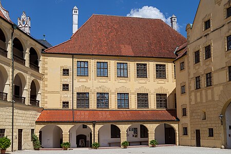 Innenhof Burg Trausnitz