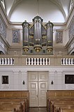 Interieur, aanzicht orgel, orgel nummer 668 - Hilversum - 20417156 - RCE.jpg