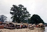 Mercado en Cisjordania en Mingun