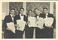JACK,AL,DON,HOWIE&BARRY AT BMI DINNER 1962.jpg