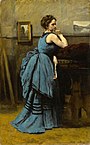 Jean-Baptiste-Camille Corot - Lady in Blue - WGA5304.jpg