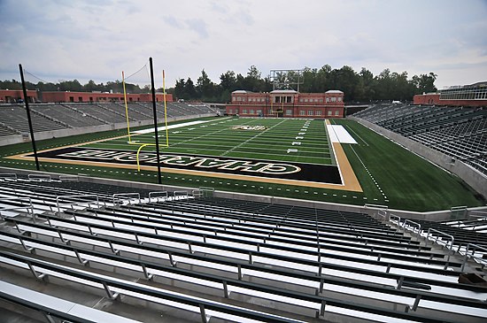 Jerry Richardson Stadium opened in 2013 with the 49ers' Inaugural Season.