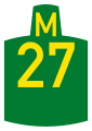 File:Joburg road M27.svg