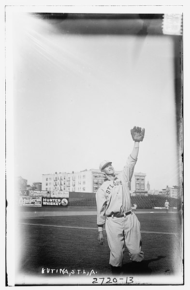 File:Joe Kutina, St. Louis AL, at Hilltop Park, NY (baseball) LCCN2014693240.jpg