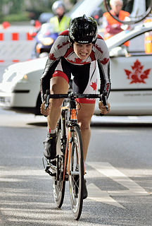 Joëlle Numainville Canadian racing cyclist