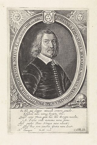 <span class="mw-page-title-main">Johannes Phocylides Holwarda</span> Frisian astronomer, physician and philosopher