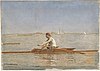 John Biglin em um único Scull de Thomas Eakins 1873.jpeg