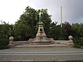 Statue of John Ericsson in Gothenburg, Sweden (Göteborg, Sverige) by Kungsportsavenyn