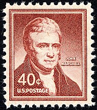 1050 40 Cents John Marshall MNH Plate Block US Stamps F/VF