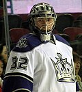 Jonathan Quick, vainqueur de la Coupe Stanley avec les Kings de Los Angeles.