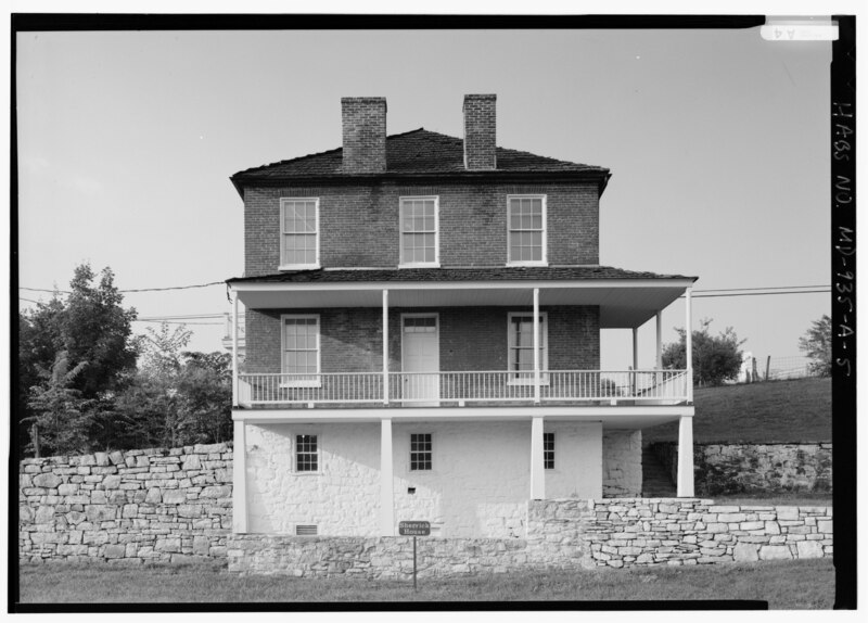 File:Joseph Sherrick Farm, House, Burnside Bridge Road (Rural Route 1), Sharpsburg, Washington County, MD HABS MD,22-SHARP.V,3A-5.tif