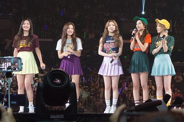 Red Velvet at KCON 2015 in Los Angeles