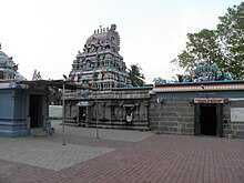 Kandhaleeshwarar Temple Kandhazheeswarar temple- Kundrathur - Entrance.JPG