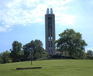 The Campanile at the University of Kansas, Lawrence, Kansas (1950)