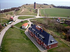 Uitzicht op de overblijfselen van Jaromarsburg