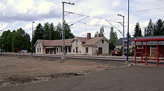 <span class="mw-page-title-main">Kausala railway station</span> Railway station in Iitti, Finland