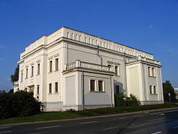 Pohled na synagogu