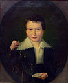 Kind mit Seifenblase um 1835