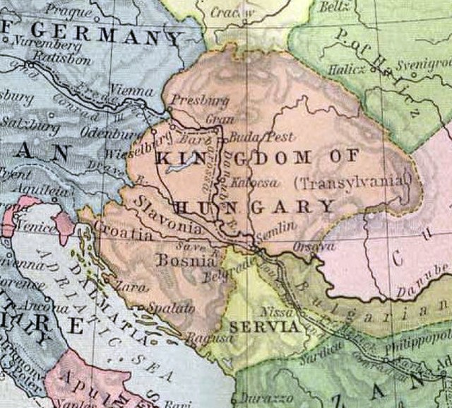 Transylvania, as a part of the medieval Kingdom of Hungary during the early 12th century.