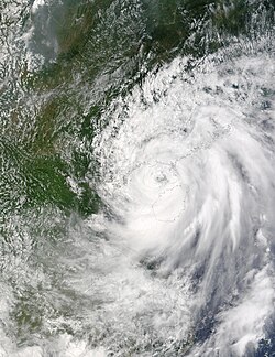 中度颱風科羅旺