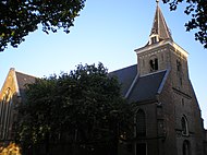 Kerk van de Hervormde gemeente de Kruiskerk aan de Kerkweg 19
