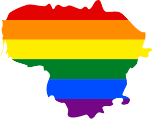 LGBT flag map of Lithuania.svg