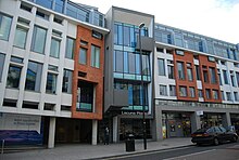Lacuna Place by Proctor and Matthews Architects, where the SAGA offices are based Lacuna Place on Havelock Rd, Hastings, East Sussex.jpg