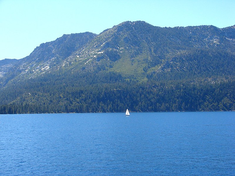 File:Lake Tahoe, West Shoreline, From M.S. Dixie 9-2010 (5759461120).jpg