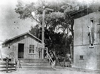 <span class="mw-page-title-main">Lang Southern Pacific Station</span> Historic site in Los Angeles County, California