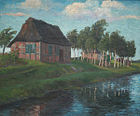 ラウラ・シャーベルク 『ヴォルプスヴェーデの運河』