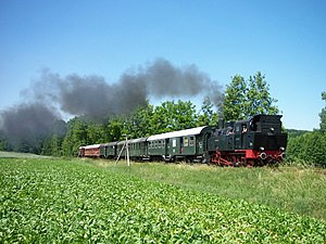 Landeseisenbahn Lippe bij Farmbeck