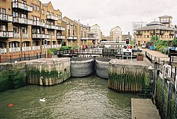 Limehouse Basin Lock