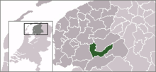 Situo de la municipo Heerenveen