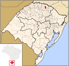 Locator map of Erechim in Rio Grande do Sul.svg