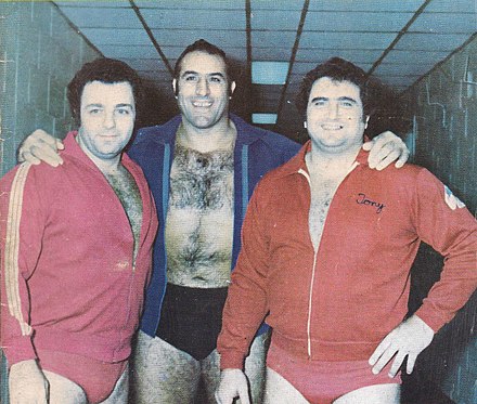 DeNucci (middle) with Louis Cerdan (left) and Tony Parisi