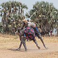 Lucha entre clanes de la tribu Mundari, Terekeka, Sudán del Sur, 2024-01-29, DD 188