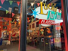 Lucky JuJu Room at the Pacific Pinball Museum Lucky JuJu.jpg