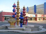 Märchenbrunnen auf dem Neustädter Platz