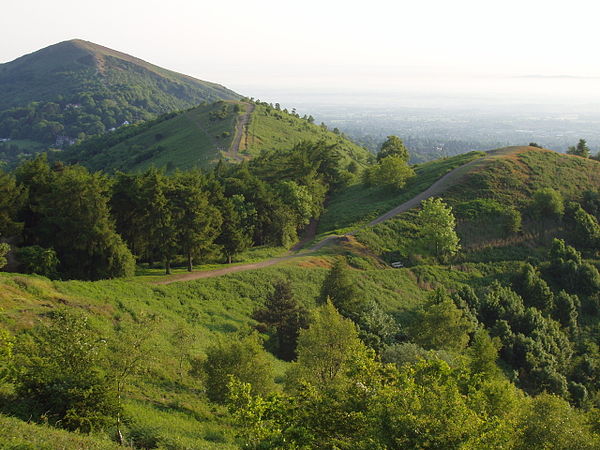 Image: Malvern Hills in June 2005