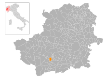 Localisation de Villar Perosa