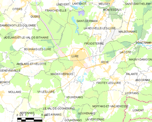吕尔市镇地图