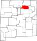 Map of New Mexico highlighting Mora County.svg