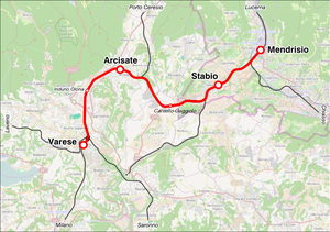 Mendrisio – Varese railway line