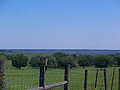 The lake, viewed from US 441 north of McIntosh