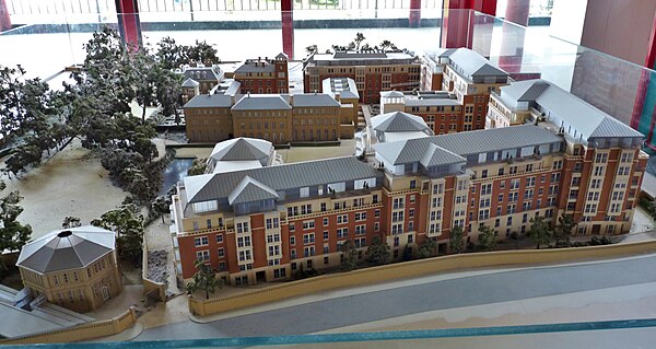 A model of the Chelsea Campus