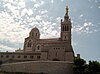 Marsylia Notre-Dame de la Garde i niebo.jpg