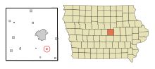 Thumbnail for File:Marshall County Iowa Incorporated and Unincorporated areas Ferguson Highlighted.svg